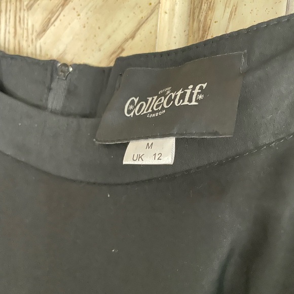 Collectif Black and Red Poodle Skirt - Picture 2 of 10